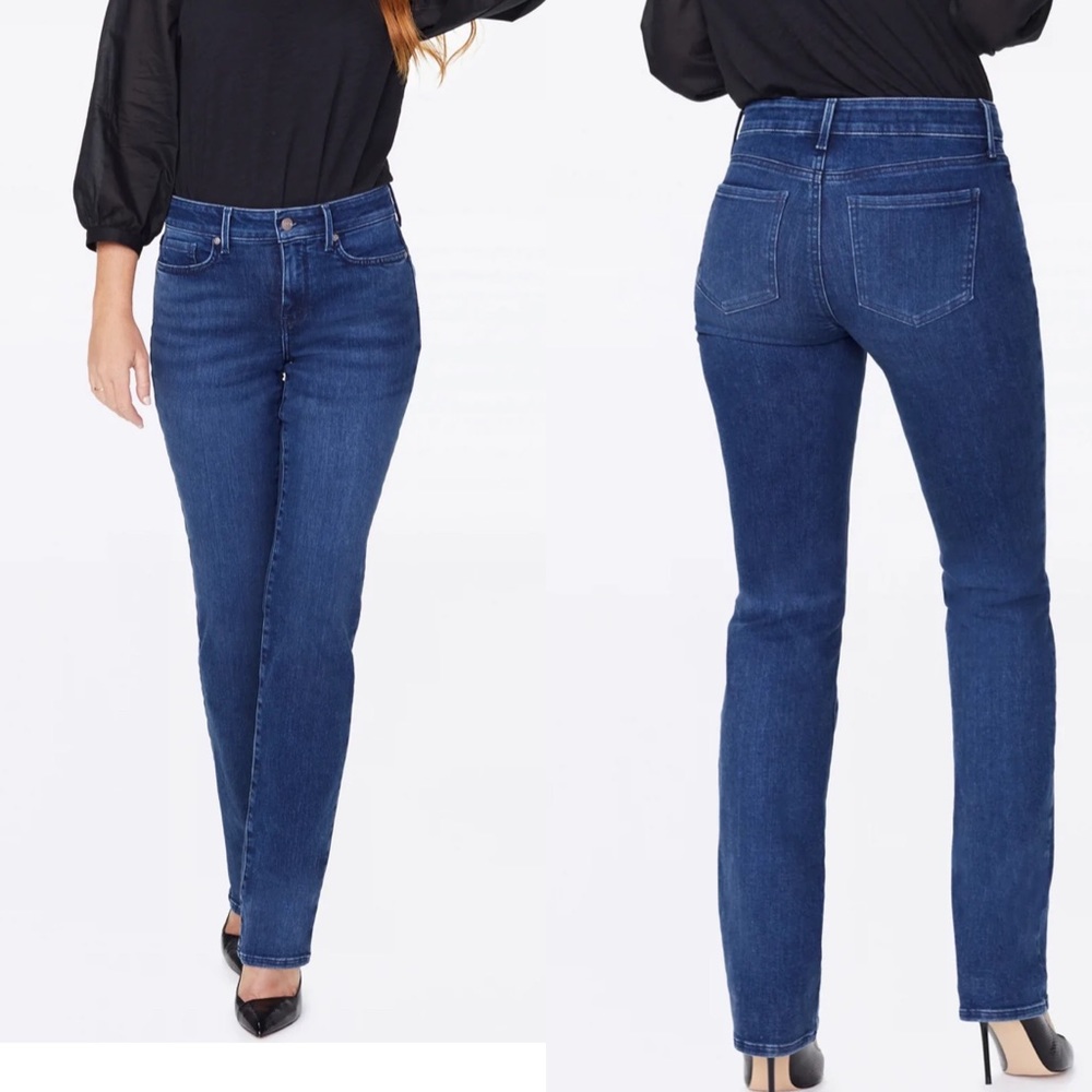 NYDJ Marilyn Straight Jeans 12